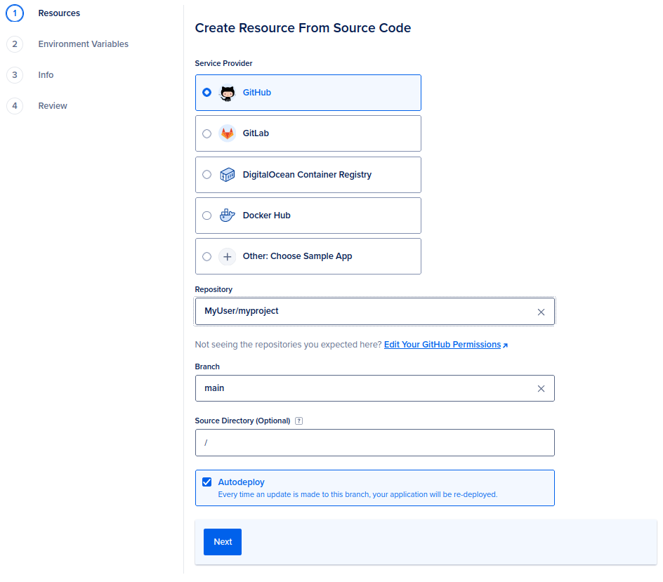 DigitalOcean App Platform | Graphul Documentation